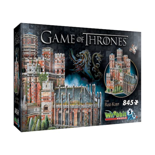 Wrebbit 3D Puzzle™ Game of Thrones™ The Red Keep 845 Piece Puzzle | 16.5" x 13" x 15.5" | Michaels®